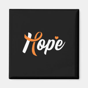 Leukaemia Awareness Hope Blood Cancer Fighter Warr Magnet