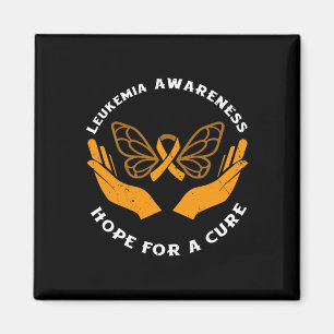 Leukaemia Awareness Hope For A Cure Blood Cancer  Magnet