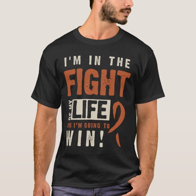 Leukaemia Awareness  I Am In The Fight Of My Life  T-Shirt (Front)