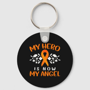 Leukaemia Awareness I Wear Orange For Someone Butt Key Ring