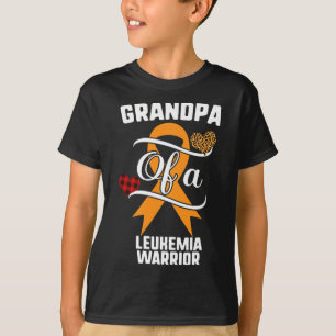 Leukaemia Awareness Leopard Buffalo Plaid Family G T-Shirt