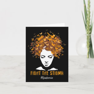 Leukaemia Awareness Month Fight The Stigma Women's Card