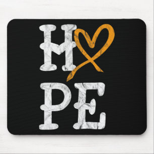Leukaemia Awareness Month Hope Vintage Blood Cance Mouse Pad