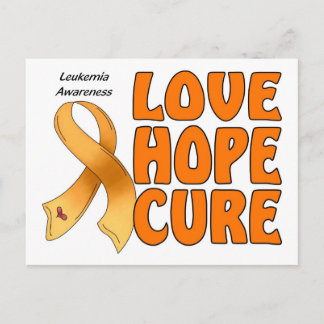 Leukaemia Awareness Postcard