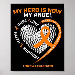 Leukaemia Awareness Products Mum Dad Women Men Son Poster