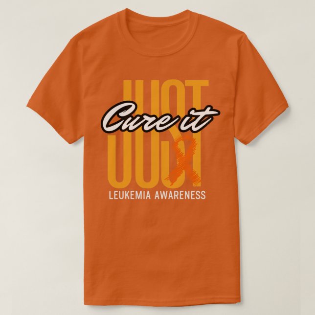 Leukaemia awareness T-Shirt (Design Front)