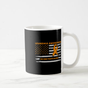 Leukaemia Awareness We Fight Cancer Together Cure  Coffee Mug