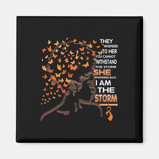 Leukaemia Black Women Awareness  Magnet (Front)