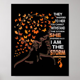 Leukaemia Black Women Awareness  Poster