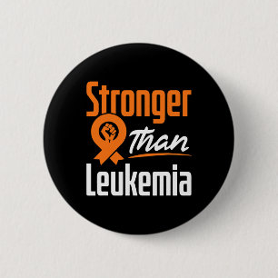 Leukaemia Blood Cancer Awareness Warrior Fighter S 6 Cm Round Badge