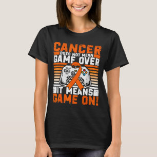 Leukaemia cancer awareness warrior survivor game o T-Shirt