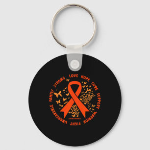 Leukaemia Cancer Clothing - Leukaemia Awareness Key Ring