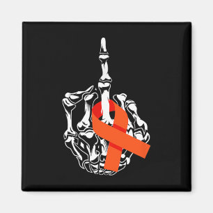 Leukaemia Cancer Middle Finger Leukaemia Cancer Aw Magnet