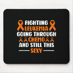 Leukaemia chemo fighter still awareness  mouse pad
