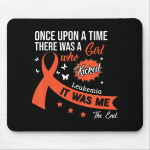 Leukaemia Fight Cancer Ribbon 1 Mouse Pad