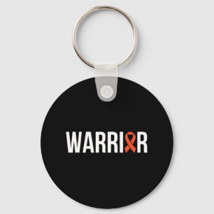 Leukaemia Fight Cancer Ribbon 5 Key Ring