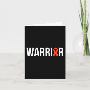 Leukaemia Fight Cancer Ribbon 9 Card