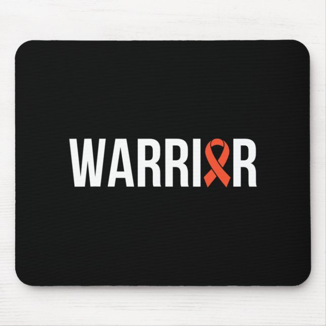 Leukaemia Fight Cancer Ribbon 9 Mouse Pad (Front)