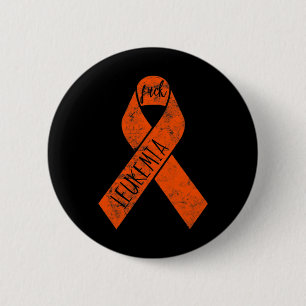 Leukaemia Gifts For Women Fck Cancer Chemo F Cance 6 Cm Round Badge