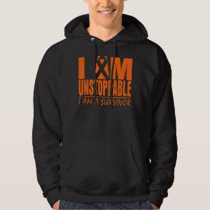 Leukaemia I Am Unstoppable Hoodie