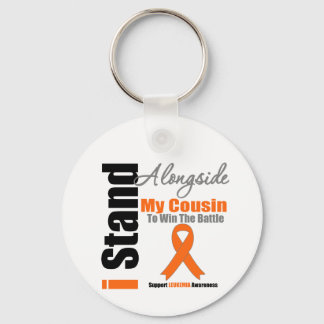Leukaemia I Stand Alongside My Cousin Key Ring