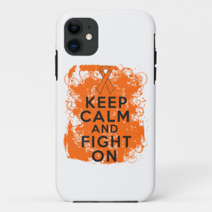 Leukaemia Keep Calm and Fight On iPhone 11 Case