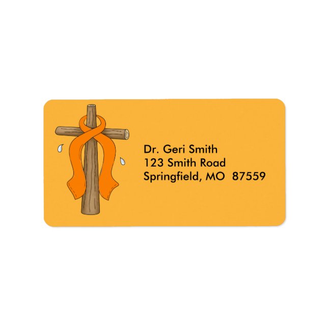 Leukaemia Label (Front)