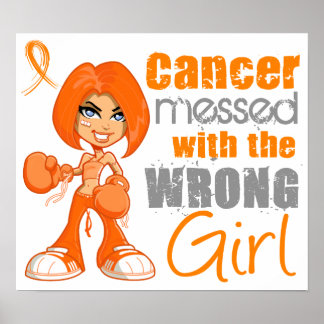Leukaemia Messed With Wrong Girl.png Poster