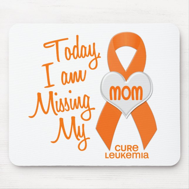 Leukaemia Missing My Mum 1 Mouse Pad (Front)
