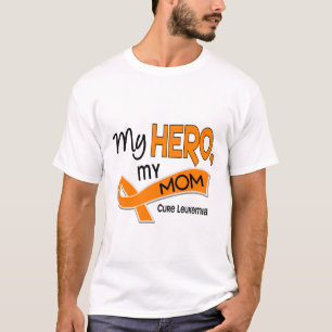 Leukaemia MY HERO MY MOM 42 T-Shirt