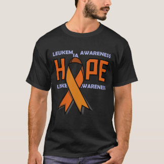 Leukaemia Ribbon Hope Leukaemia Awareness T-Shirt