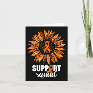 Leukaemia Support Squad Shirt  Card