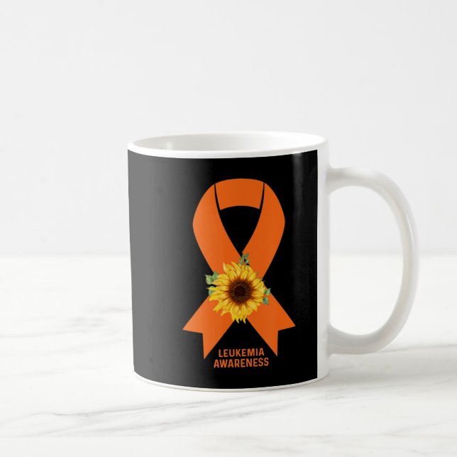 Leukaemia Survivor  Fight Leukaemia  Coffee Mug (Right)