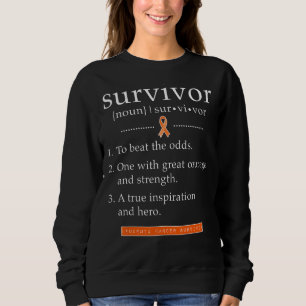 Leukaemia Survivor Leukaemia Awareness Sweatshirt