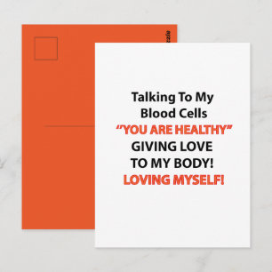 Leukaemia Survivor Postcard