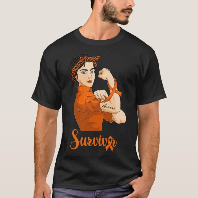 Leukaemia Survivor  T-Shirt (Front)