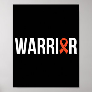 Leukemia Fight Cancer Ribbon 5 Poster