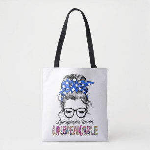 Leukodystrophies Awareness Ribbon Support Gifts Tote Bag