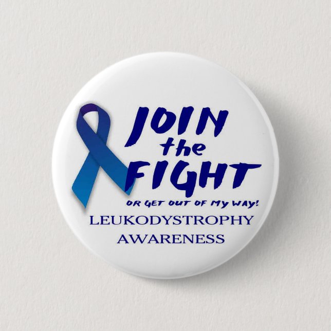 Leukodystrophy Awareness Button (Front)
