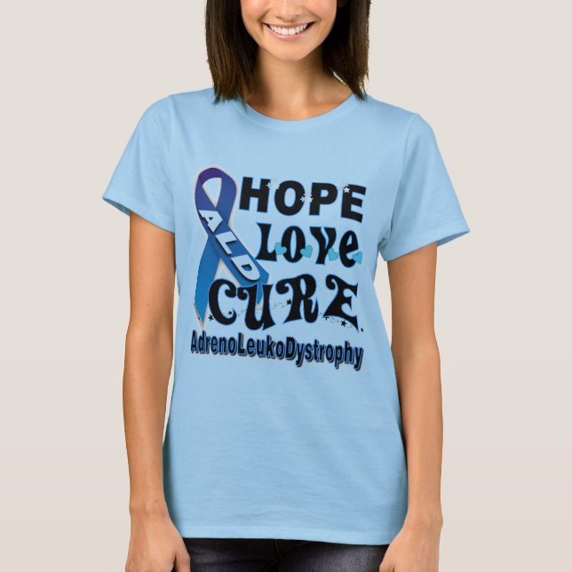 Leukodystrophy Awareness T-shirt ALD (Front)