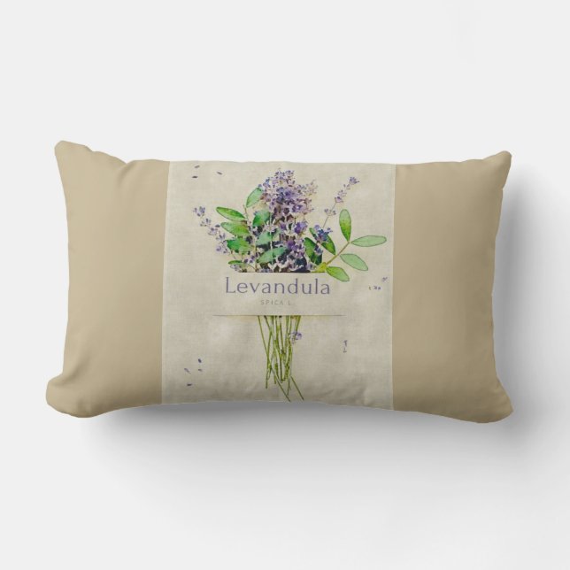 Levandula spica l. lumbar cushion (Front)