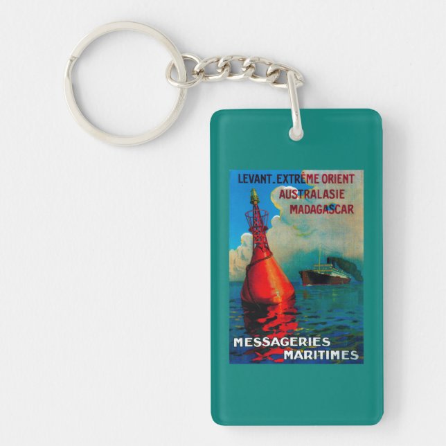 Levant Extreme Orient Vintage PosterEurope Key Ring (Front)