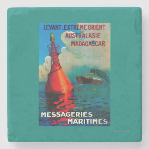 Levant Extreme Orient Vintage PosterEurope Stone Coaster