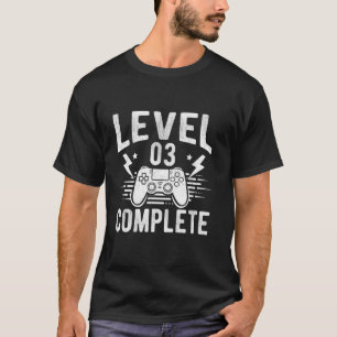LEVEL 03 COMPLETE 3rd Anniversary T-Shirt