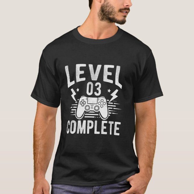 LEVEL 03 COMPLETE 3rd Anniversary T-Shirt (Front)