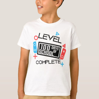 Level 100 Days of School Completed T-Shirt