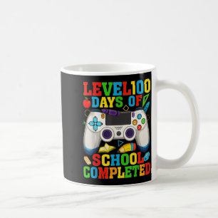 Level 100 Days Of School Unlocked Boys 100th Day O Coffee Mug
