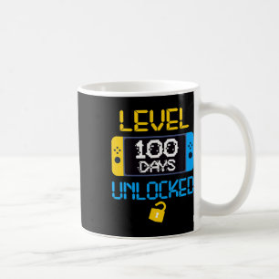 Level 100 Days Of School Unlocked Fun School Coffee Mug