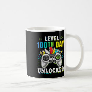 Level 100th Day Of School Unlocked Videos Game Fun Coffee Mug
