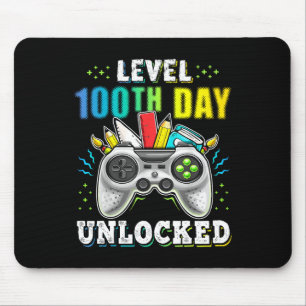 Level 100th Day Of School Unlocked Videos Game Fun Mouse Pad